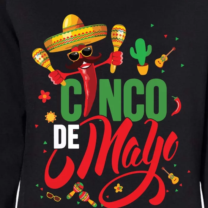 Cinco De Mayo Mexican Fiesta 5 De Mayo Womens California Wash Sweatshirt