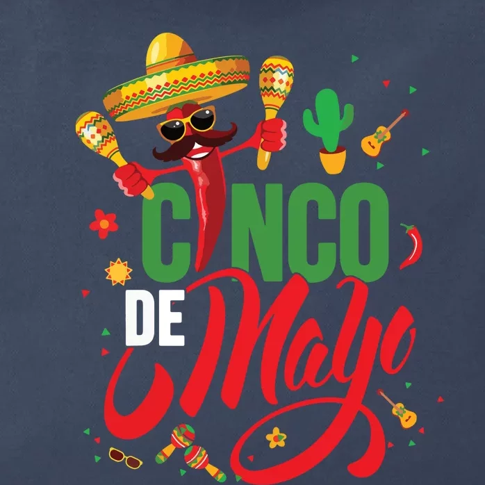 Cinco De Mayo Mexican Fiesta 5 De Mayo Zip Tote Bag