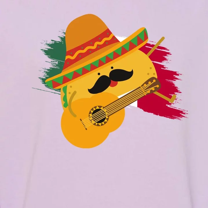 Cinco De Mayo Taco Fiesta Mexico Flag Garment-Dyed Sweatshirt