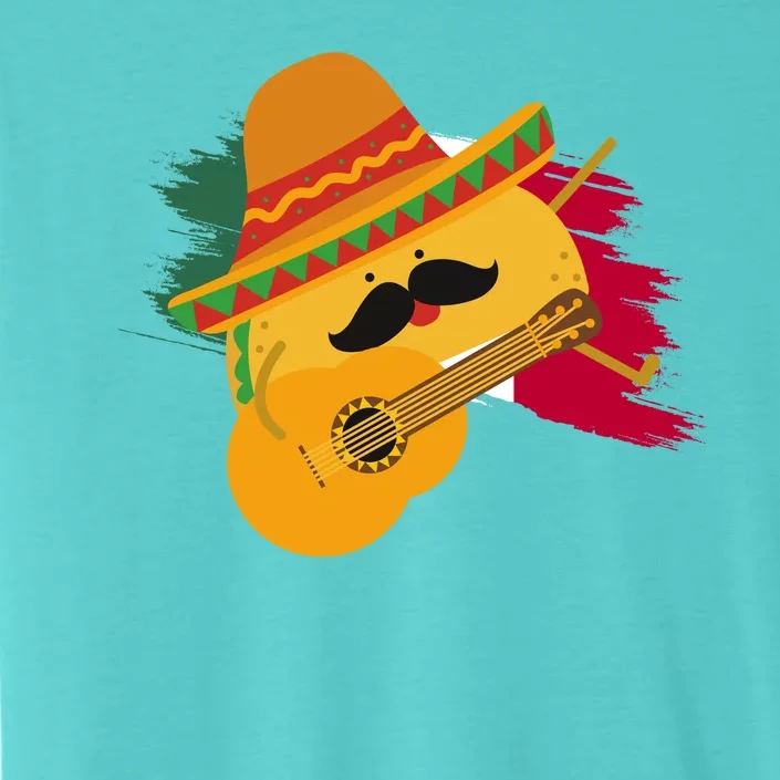 Cinco De Mayo Taco Fiesta Mexico Flag ChromaSoft Performance T-Shirt