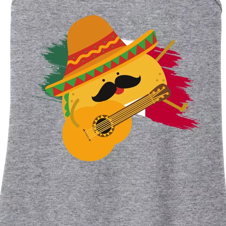 Cinco De Mayo Taco Fiesta Mexico Flag Ladies Essential Tank