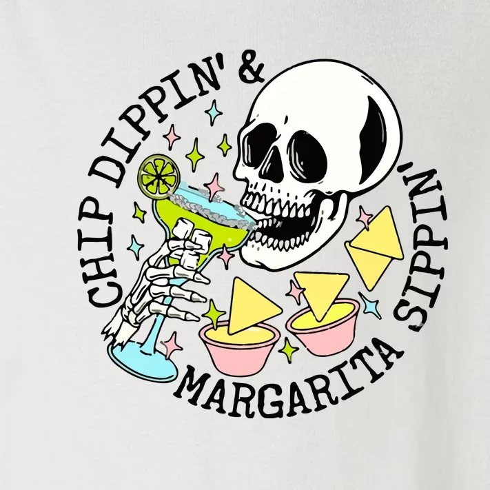 Chip Dippin Margarita Sippin Toddler Long Sleeve Shirt