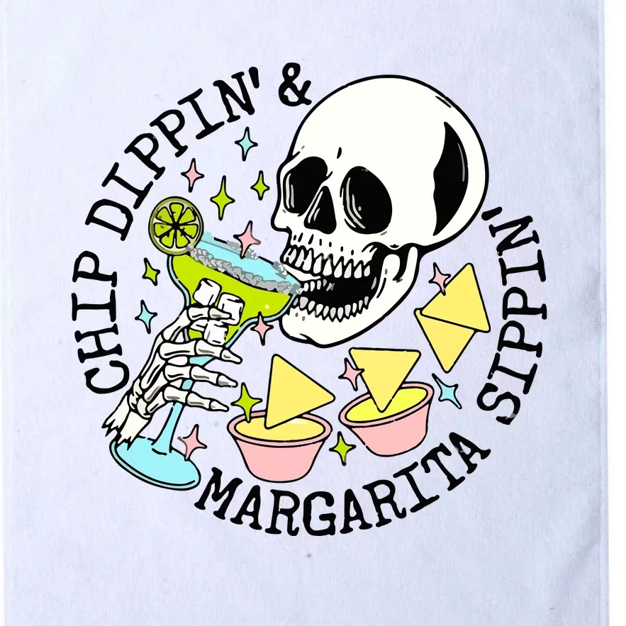 Chip Dippin Margarita Sippin Platinum Collection Golf Towel