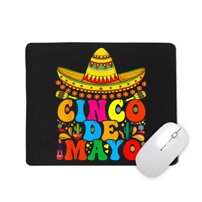 Cinco De Mayo Fiesta Surprise Camisa 5 De Mayo Viva Mexico Mousepad