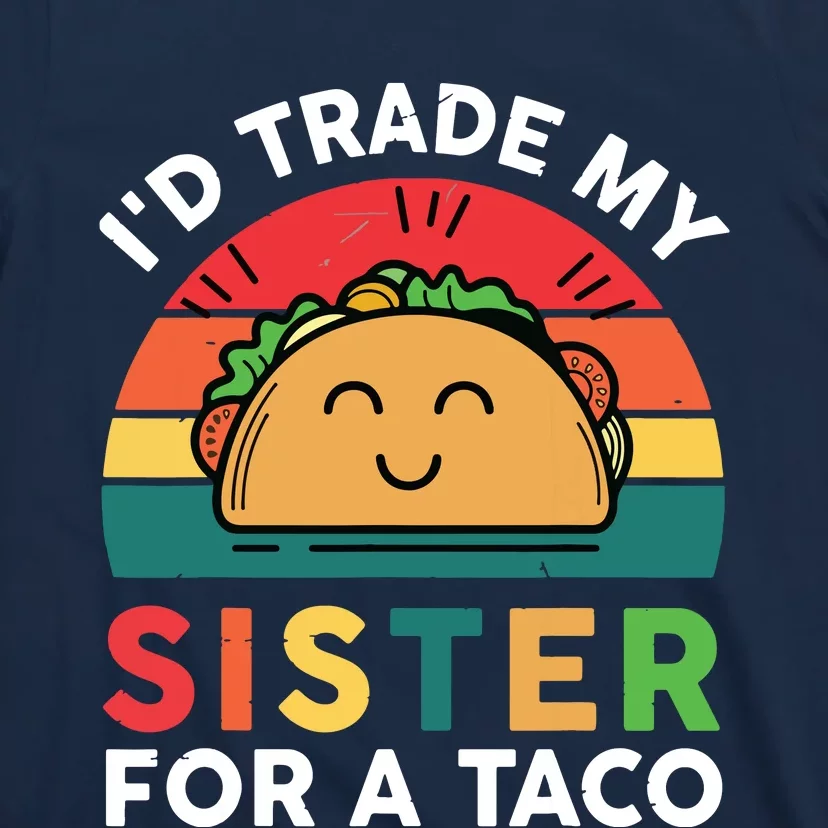 Cinco De Mayo Shirts 5 Mexican Fiesta Taco Big Little Sister T-Shirt