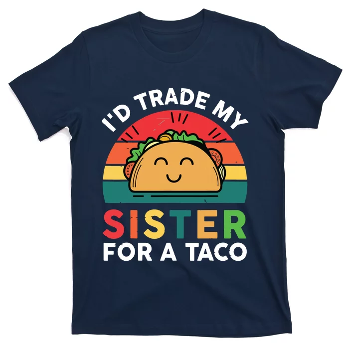 Cinco De Mayo Shirts 5 Mexican Fiesta Taco Big Little Sister T-Shirt