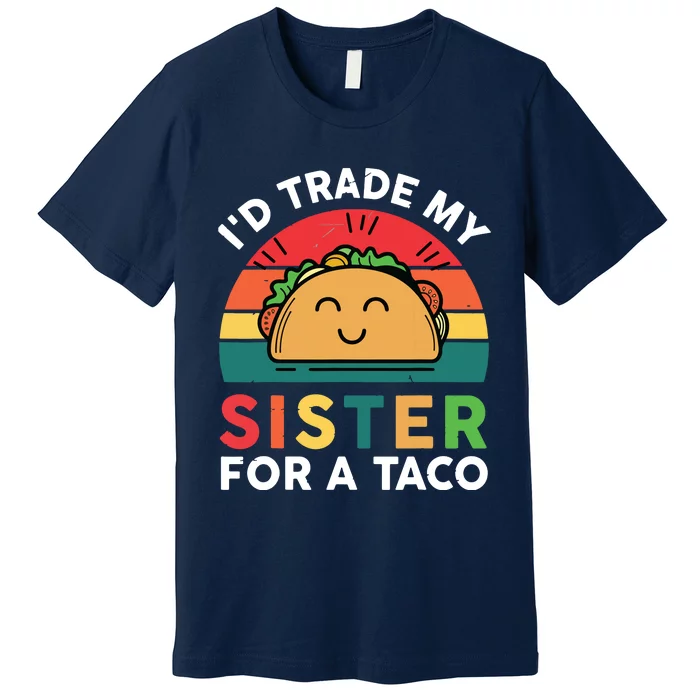 Cinco De Mayo Shirts 5 Mexican Fiesta Taco Big Little Sister Premium T-Shirt