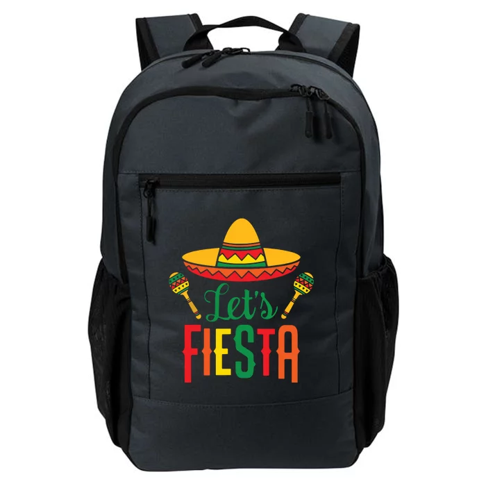 Cinco De Mayo Lets Fiesta Squad 5 De Mayo Mexican Fiesta Daily Commute Backpack