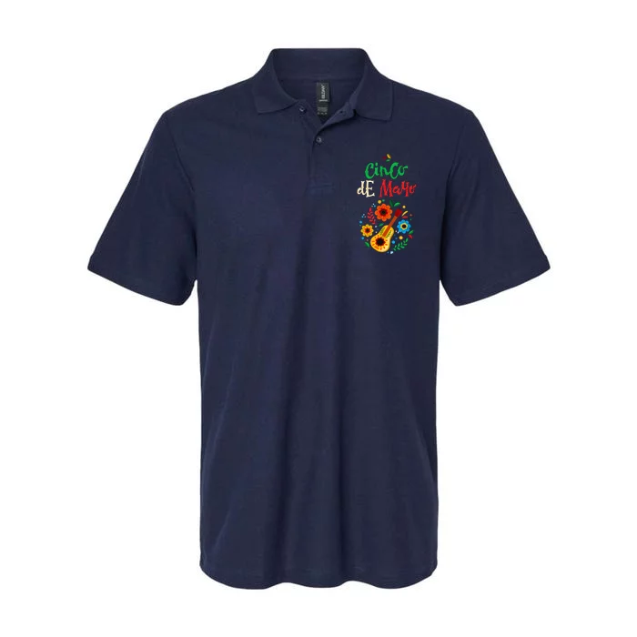 Cinco De Mayo Lets Fiesta Squad 5 De Mayo Mexican Fiesta Softstyle Adult Sport Polo