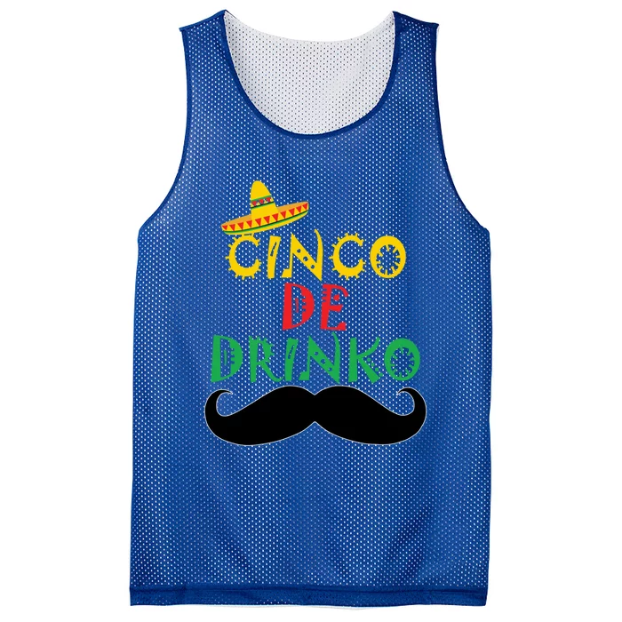 Cinco De Mayo Cinco De O Gift Mesh Reversible Basketball Jersey Tank