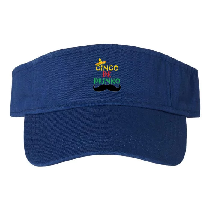 Cinco De Mayo Cinco De O Gift Valucap Bio-Washed Visor