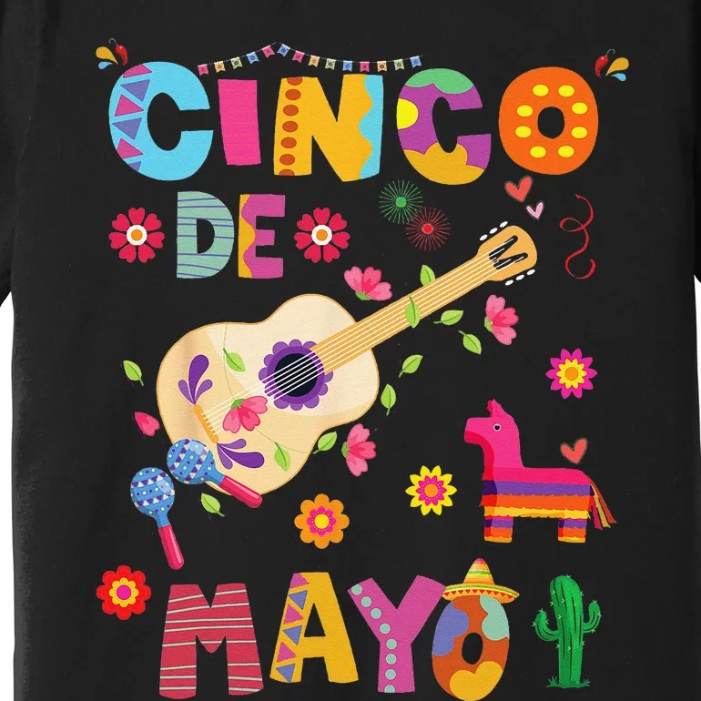 Cinco De Mayo Mexican Fiesta 5 De Mayo Premium T-Shirt