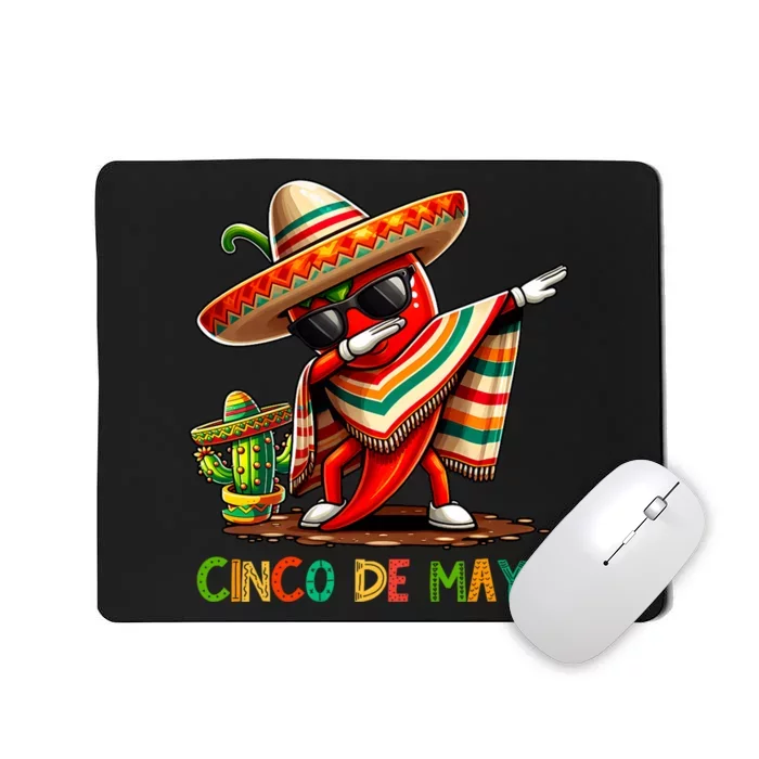 Cinco De Mayo For Mexican Fiesta Chili Mousepad