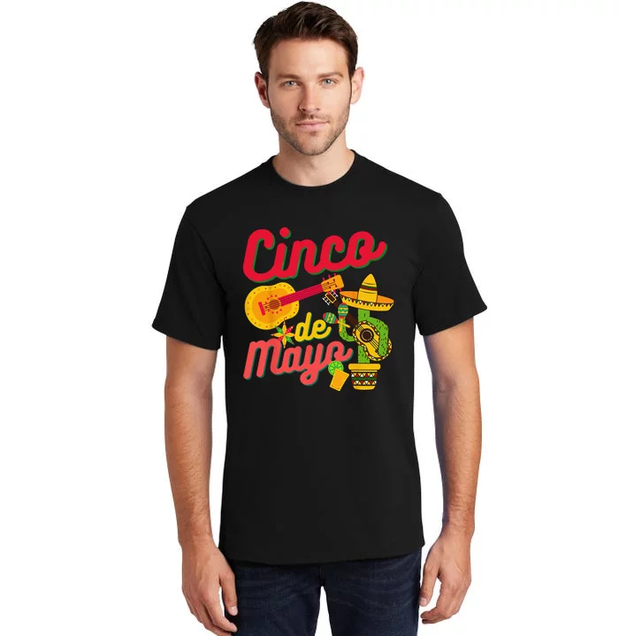 Cinco de Mayo funny Mexican fiesta 5 De Mayo Tall T-Shirt