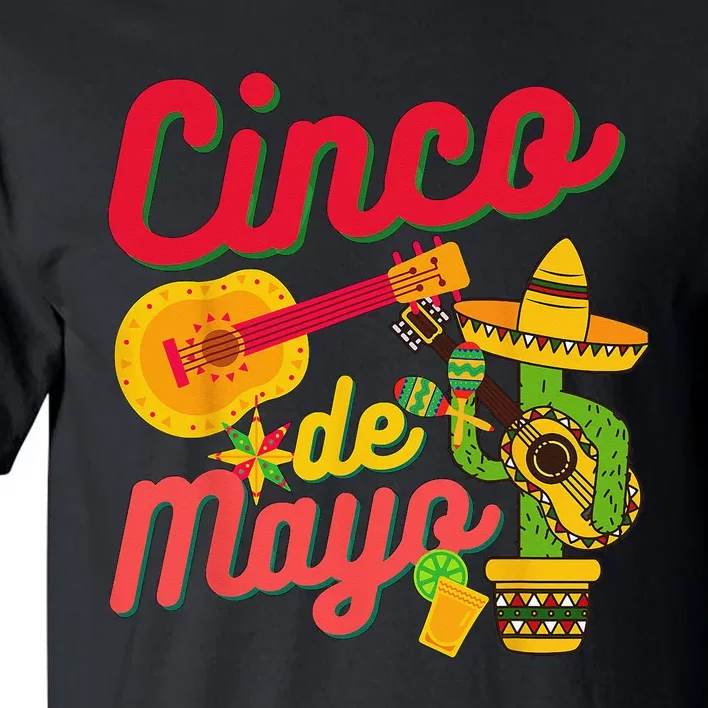 Cinco de Mayo funny Mexican fiesta 5 De Mayo Tall T-Shirt