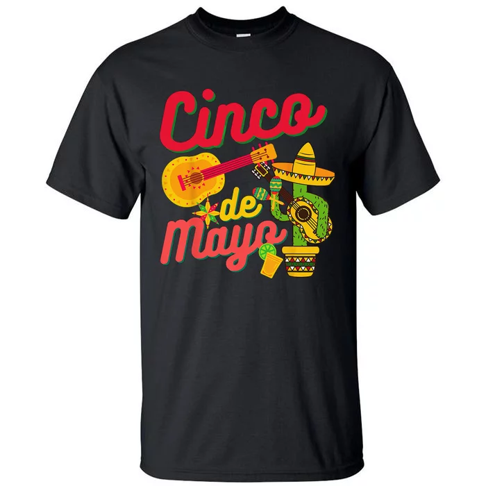 Cinco de Mayo funny Mexican fiesta 5 De Mayo Tall T-Shirt