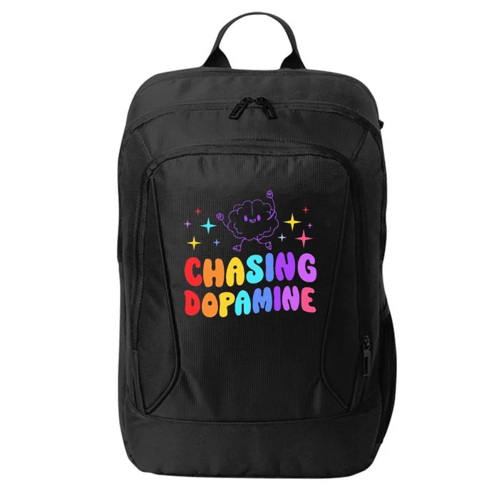 Chasing Dopamine Mental Health Aesthetic City Backpack