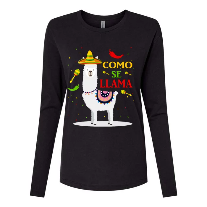 Cinco De Mayo Womens Cotton Relaxed Long Sleeve T-Shirt