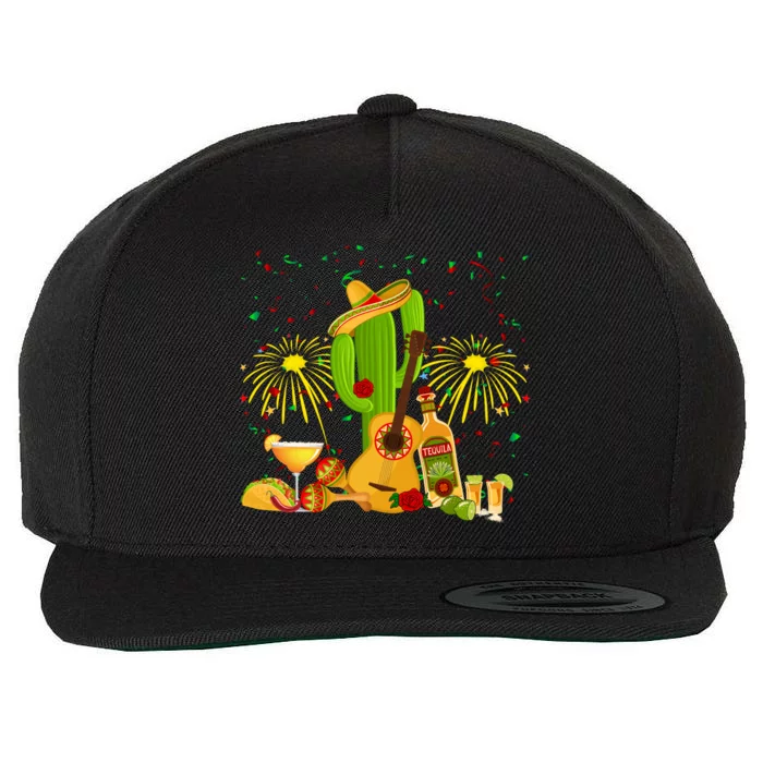 Cinco De Mayo Celebration Wool Snapback Cap