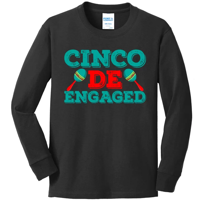 Cinco De Mayo Kids Long Sleeve Shirt