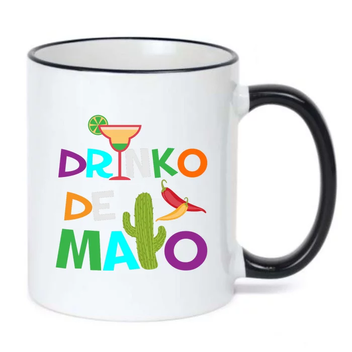 Cinco De Mayo Black Color Changing Mug