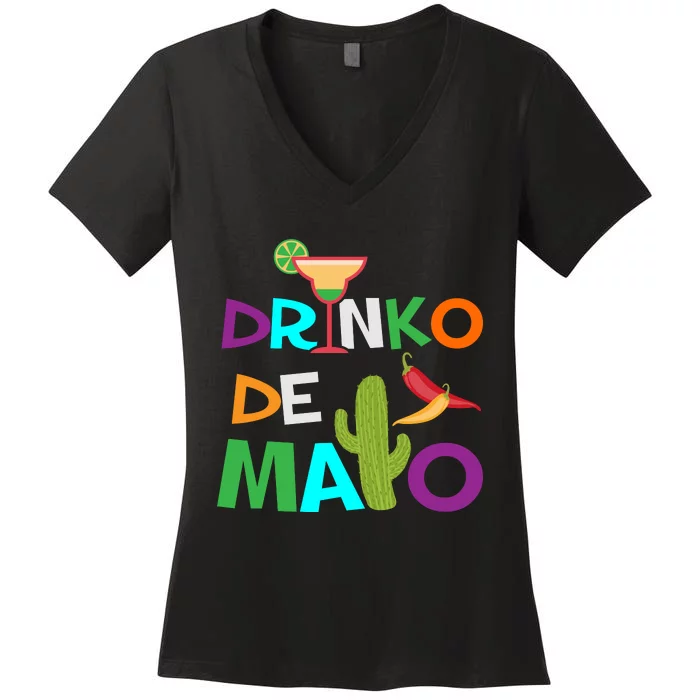 Cinco De Mayo Women's V-Neck T-Shirt