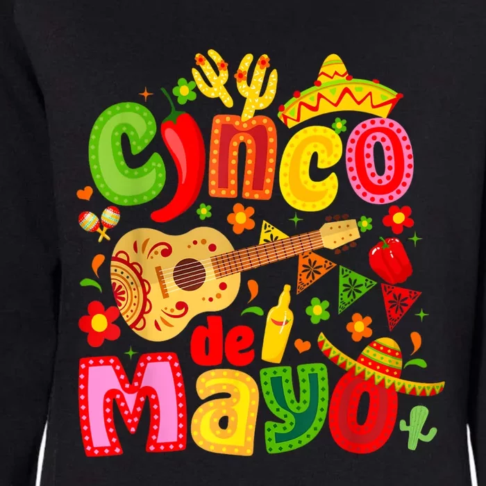 Cinco De Mayo Mexican Fiesta 5 De Mayo Womens California Wash Sweatshirt