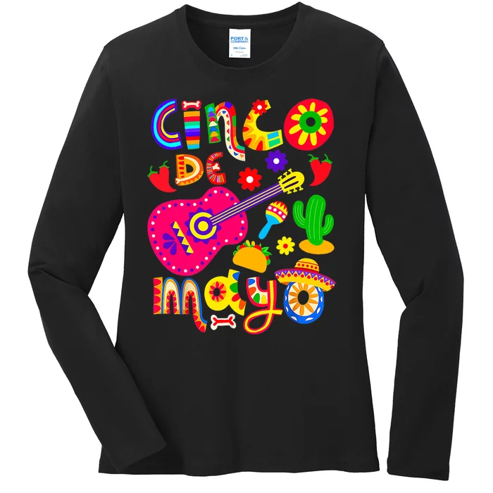 Cinco De Mayo Mexican Fiesta 5 De Mayo Women Men Ladies Long Sleeve Shirt