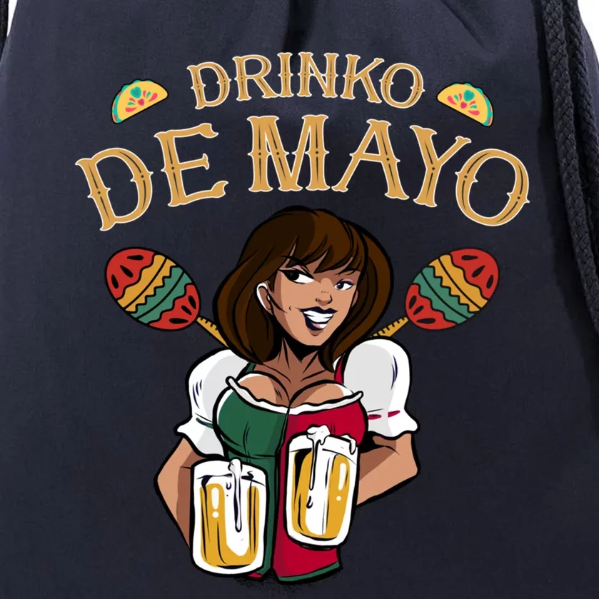 Cinco De Mayo Costume Maracas Cinco De O De Mayo Gift Drawstring Bag