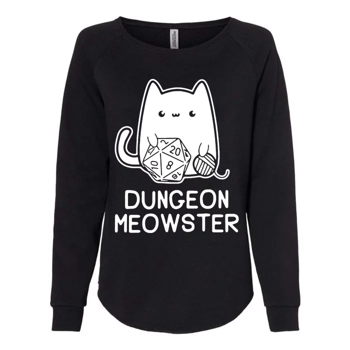 Cat Dungeon Meowster Cat Womens California Wash Sweatshirt