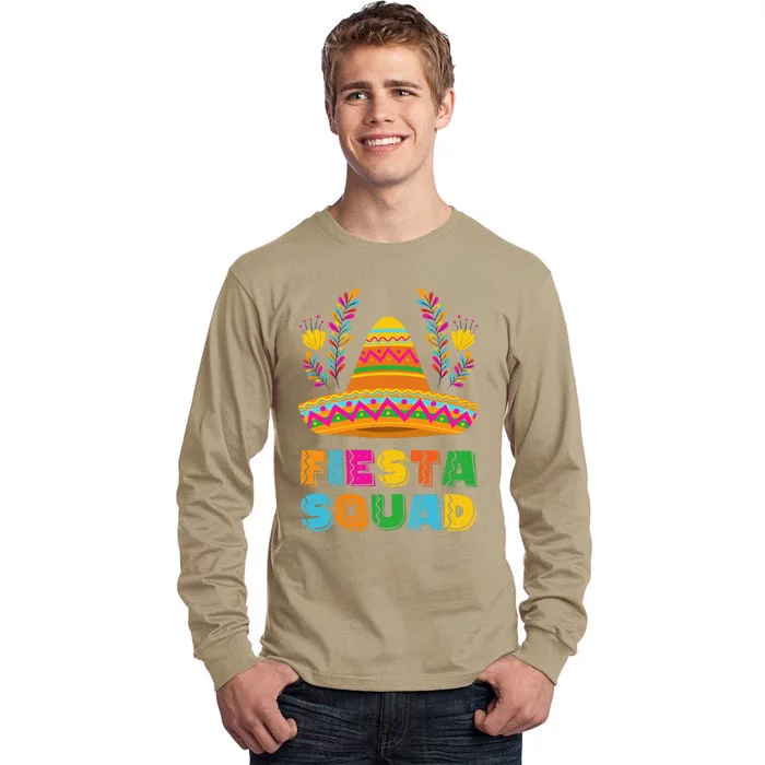 Cinco De Mayo Fiesta Squad Family Matching Group Tall Long Sleeve T-Shirt