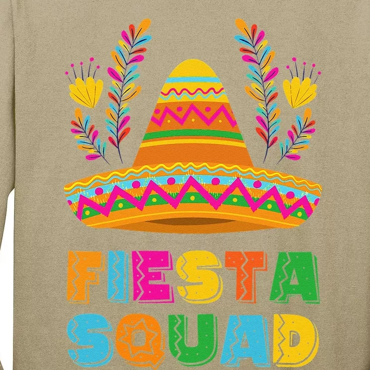 Cinco De Mayo Fiesta Squad Family Matching Group Tall Long Sleeve T-Shirt