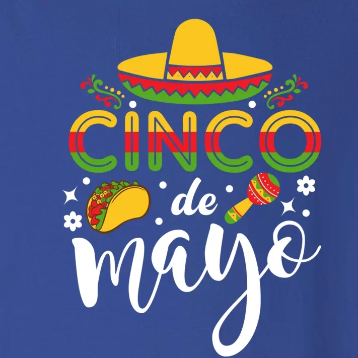 Cinco De Mayo Funny Mexican O Party Gift Toddler Long Sleeve Shirt