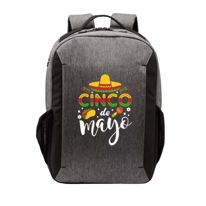 Cinco De Mayo Funny Mexican O Party Gift Vector Backpack