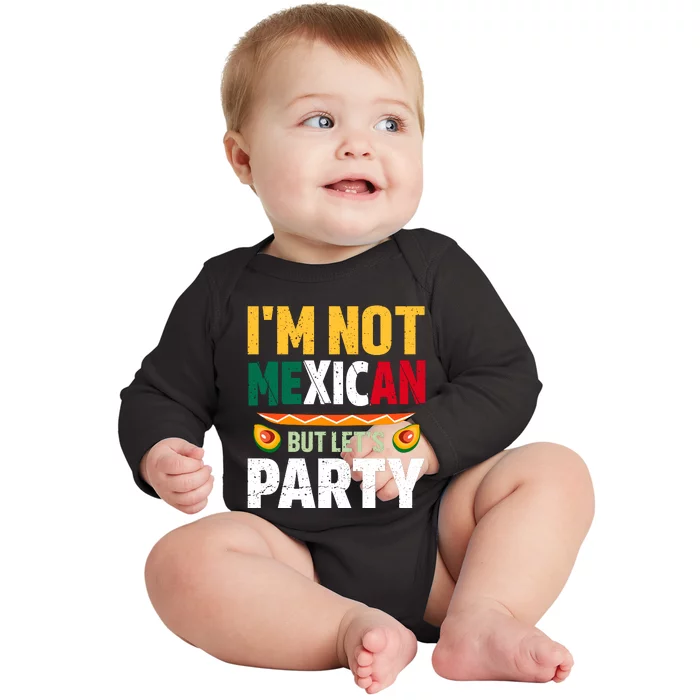 Cinco De Mayo Celebration Graphic Baby Long Sleeve Bodysuit