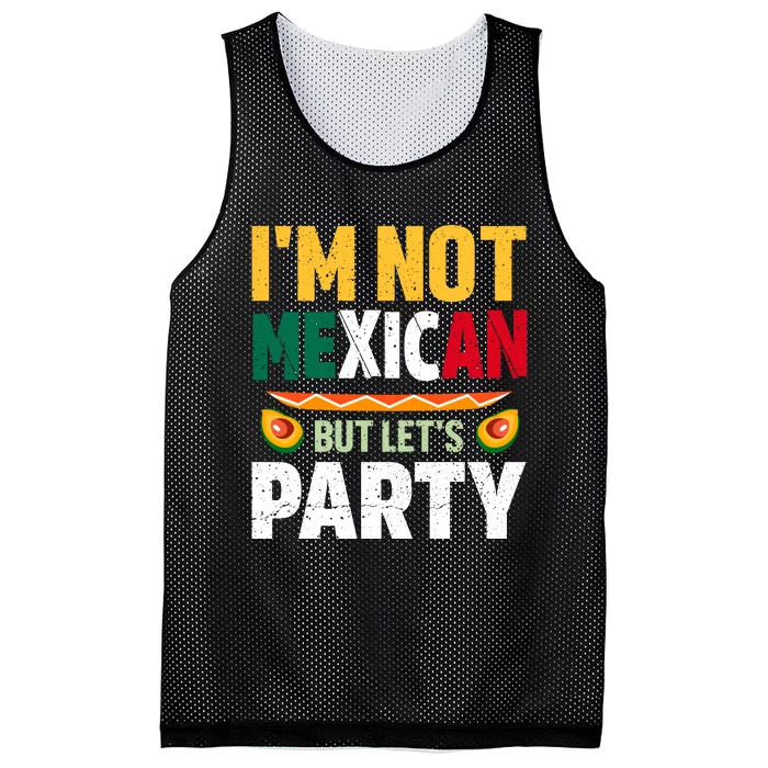 Cinco De Mayo Celebration Graphic Mesh Reversible Basketball Jersey Tank