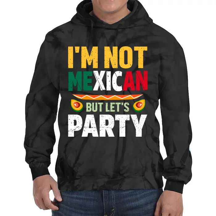 Cinco De Mayo Celebration Graphic Tie Dye Hoodie