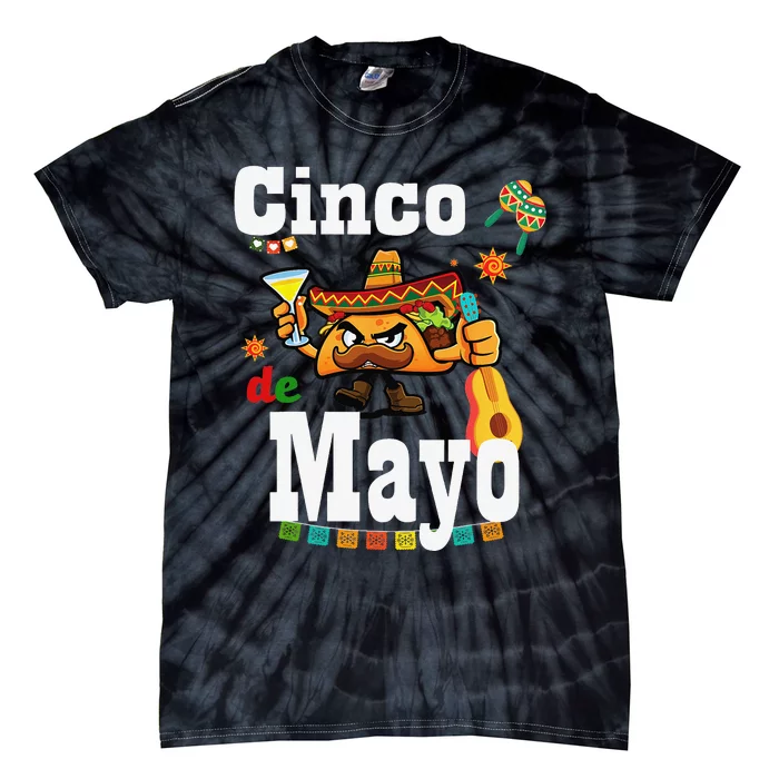 CINCO de MAYO fiesta Mexican victory day may the 5th Tie-Dye T-Shirt