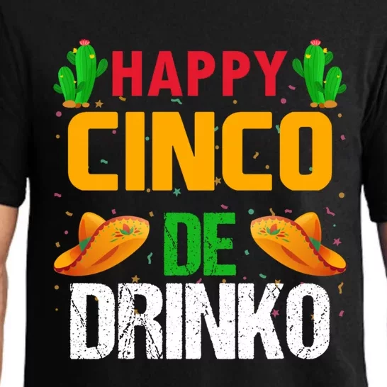 Cinco De Mayo Happy Cinco De O Mexican Party Gift Pajama Set