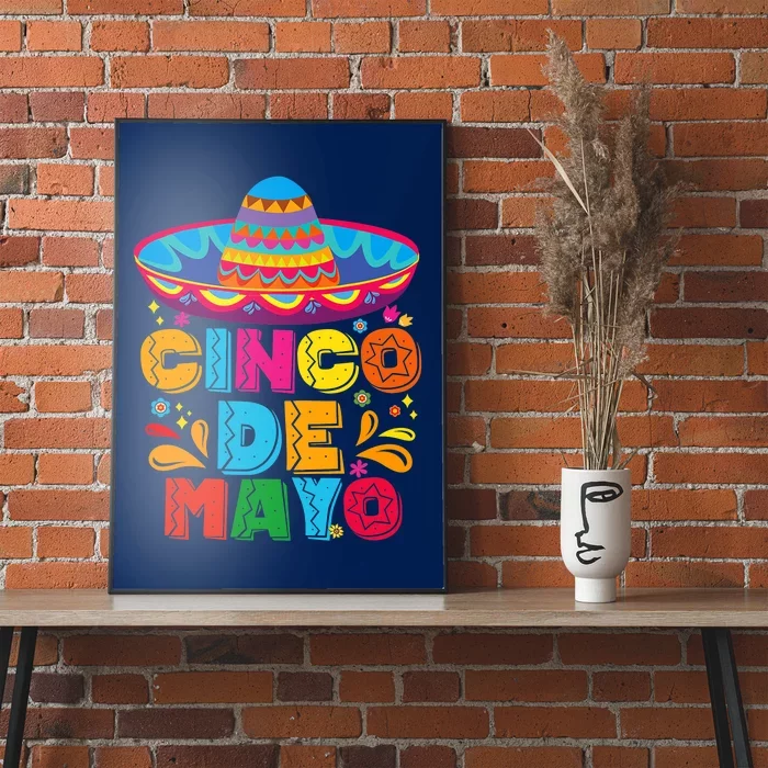 Cinco De Mayo Fiesta Surprise Camisa 5 De Mayo Poster