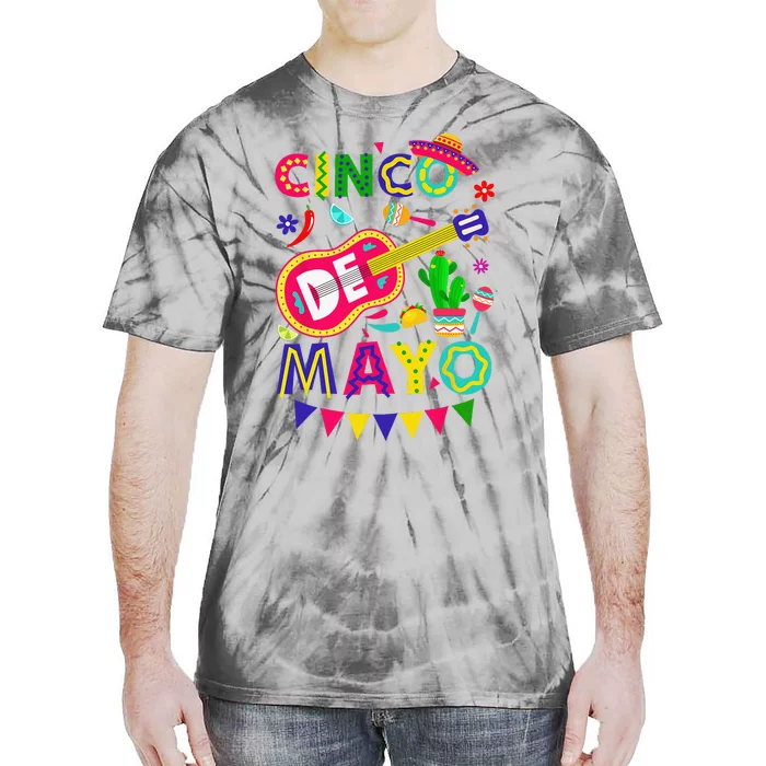 Cinco De Mayo Mexican Fiesta 5 De Mayo Funny Cinco de Mayo Tie-Dye T-Shirt