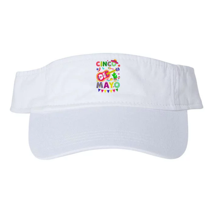 Cinco De Mayo Mexican Fiesta 5 De Mayo Funny Cinco de Mayo Valucap Bio-Washed Visor