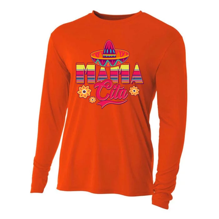 Cinco De Mayo Mama Cita Cooling Performance Long Sleeve Crew