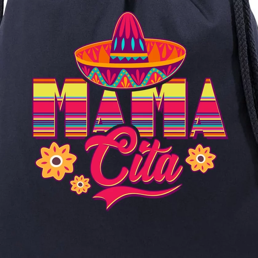 Cinco De Mayo Mama Cita Drawstring Bag