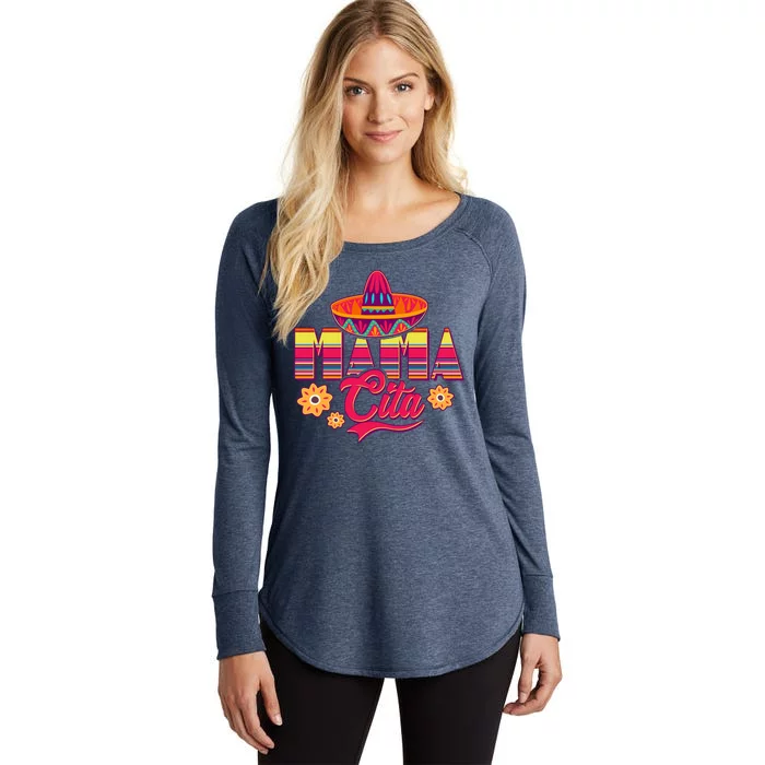 Cinco De Mayo Mama Cita Women's Perfect Tri Tunic Long Sleeve Shirt