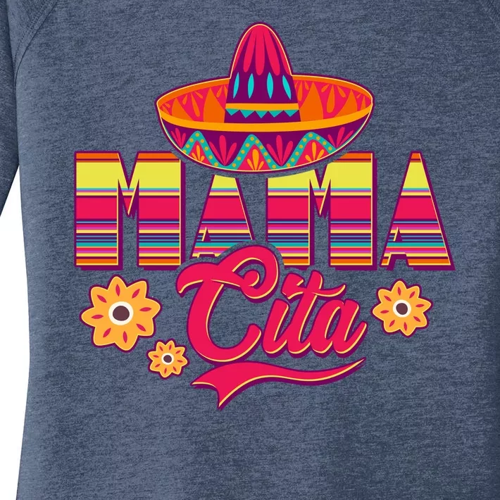 Cinco De Mayo Mama Cita Women's Perfect Tri Tunic Long Sleeve Shirt