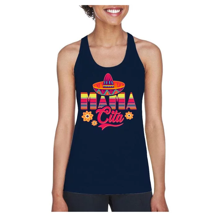 Cinco De Mayo Mama Cita Women's Racerback Tank