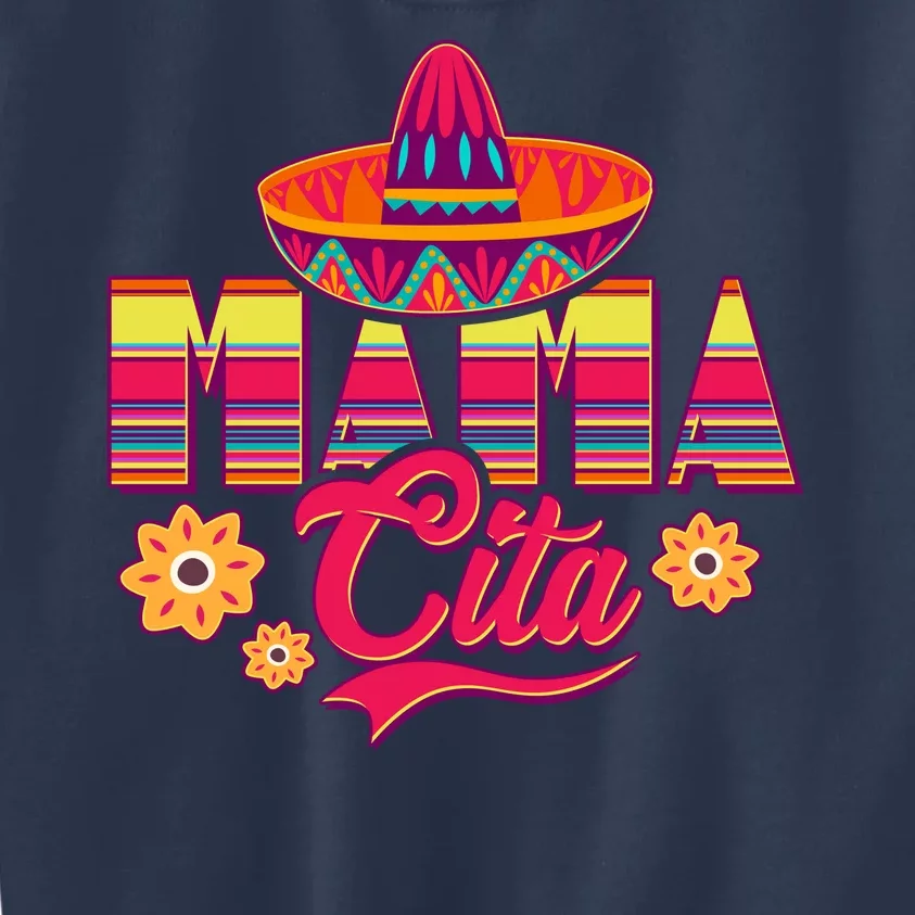 Cinco De Mayo Mama Cita Kids Sweatshirt