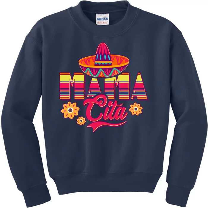 Cinco De Mayo Mama Cita Kids Sweatshirt