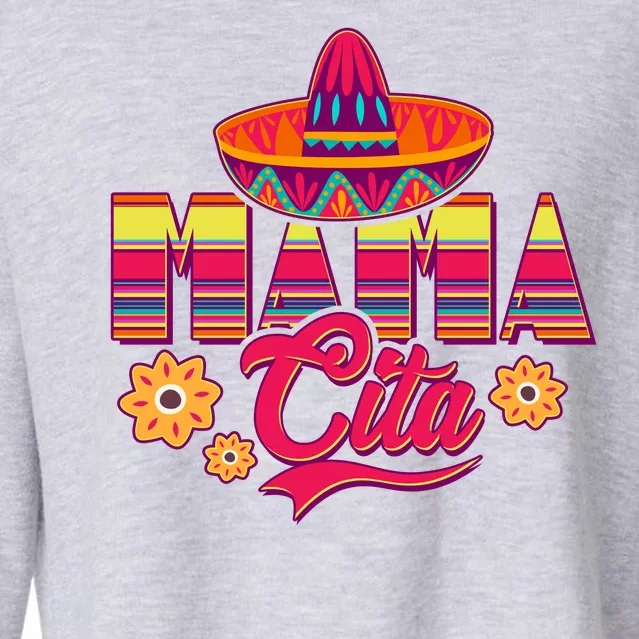 Cinco De Mayo Mama Cita Cropped Pullover Crew